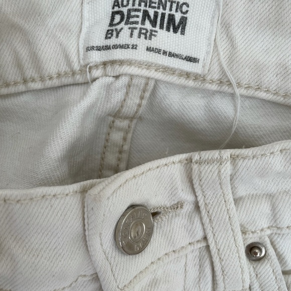 Zara off white straight leg jeans - Picture 4 of 5